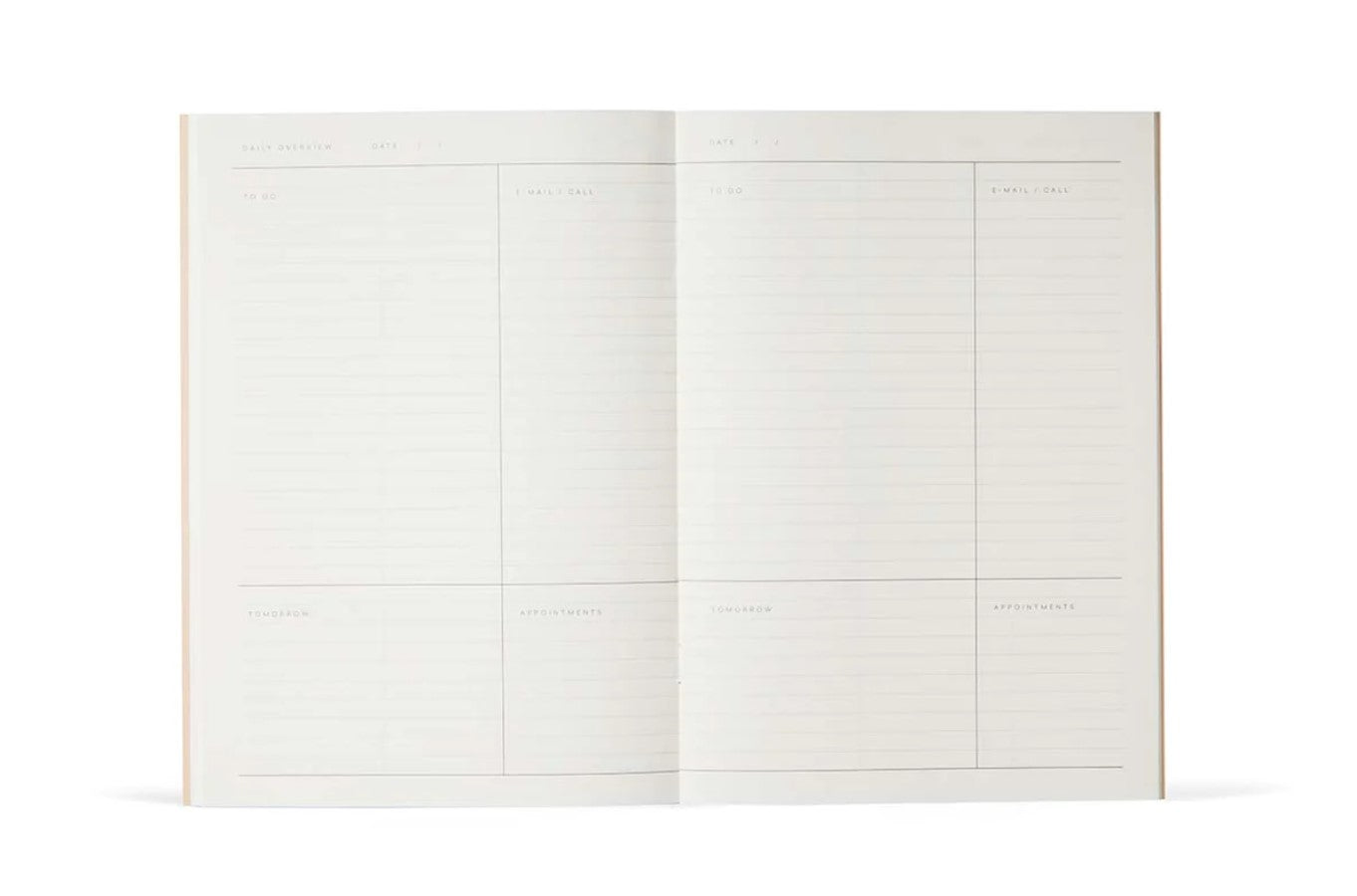 Weekly work journal - Milo - Green & Rose