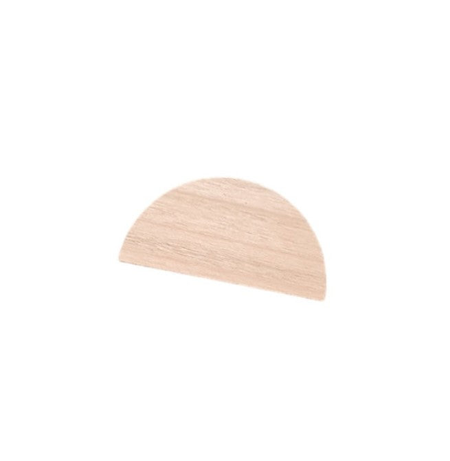 Bijou Mural en bois clair - Demi-lune