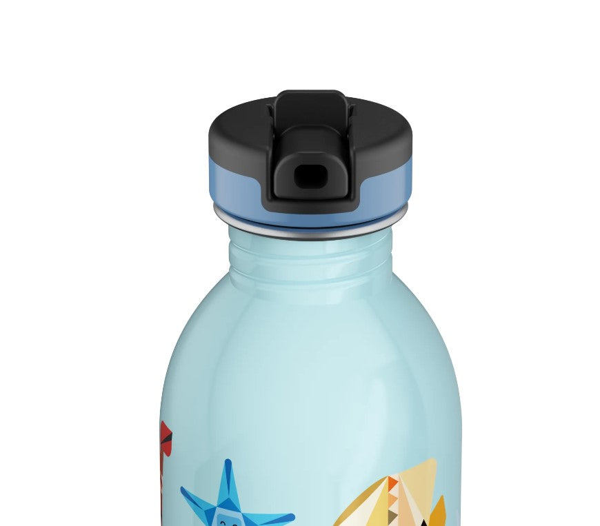 Urban kids bottle 250 ml Sea Friends AVEC PAILLe