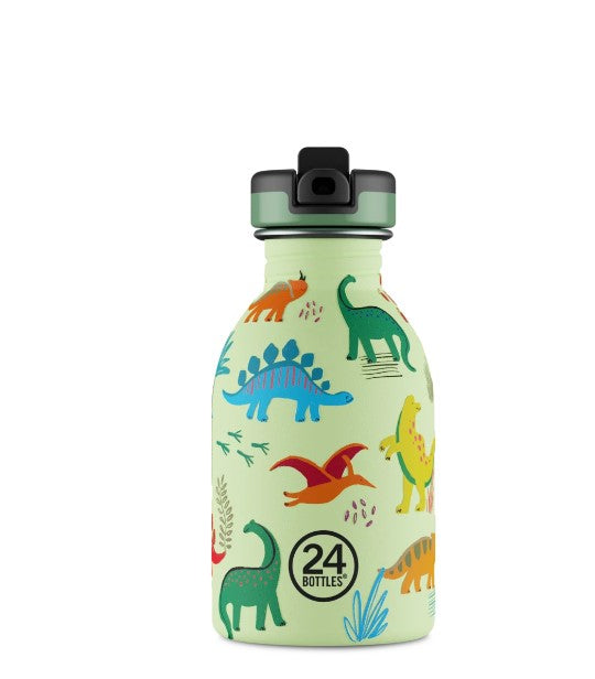 Urban bottle 250 ml Jurassic Friends AVEC PAILLE