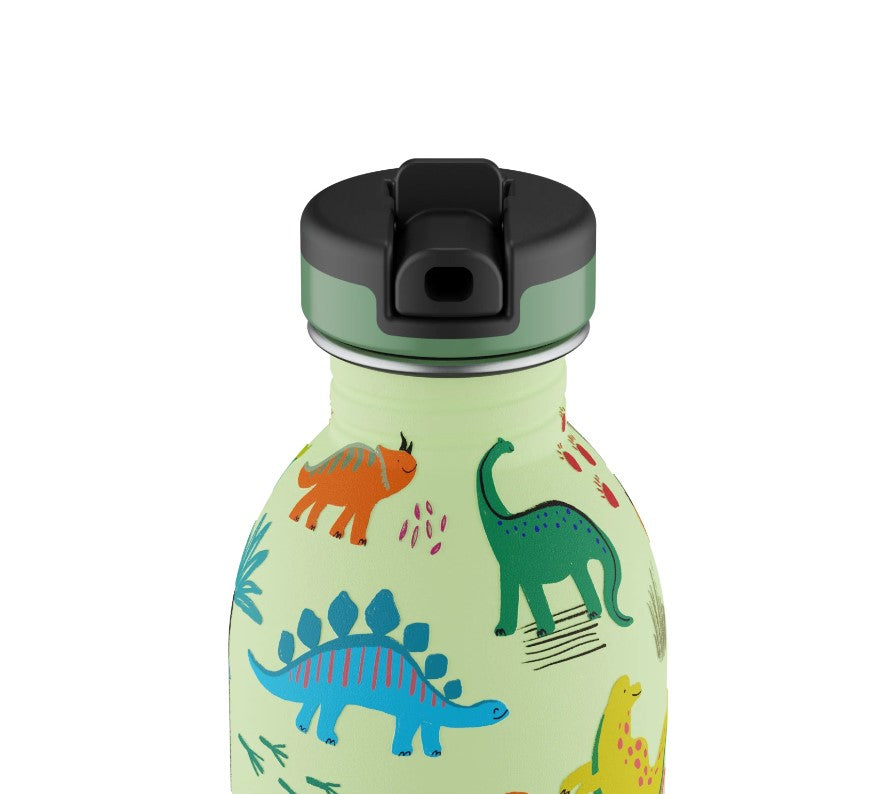 Urban bottle 250 ml Jurassic Friends AVEC PAILLE
