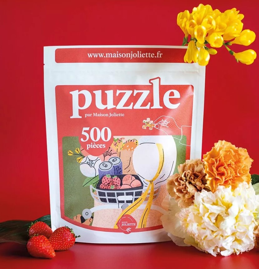 Puzzle 500pces - A bicyclette
