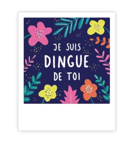 Mini carte - Je suis dingue de toi - MP0853FR
