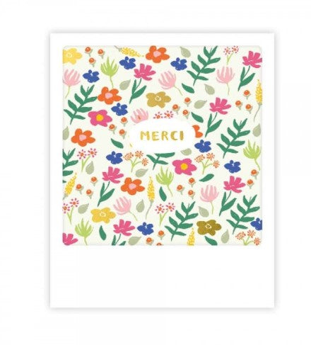 Mini carte postale Merci MP0574FR