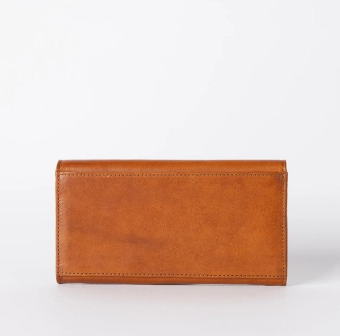 Portefeuille enveloppe Pixie - Cognac Leather