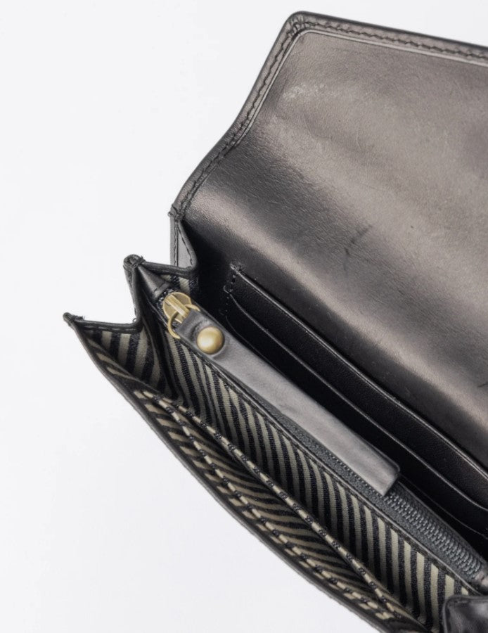Portefeuille Jo's - Black Leather