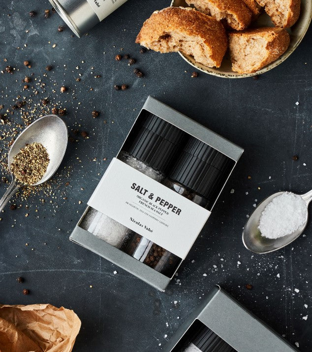 Gift box Salt and Organic Pepper