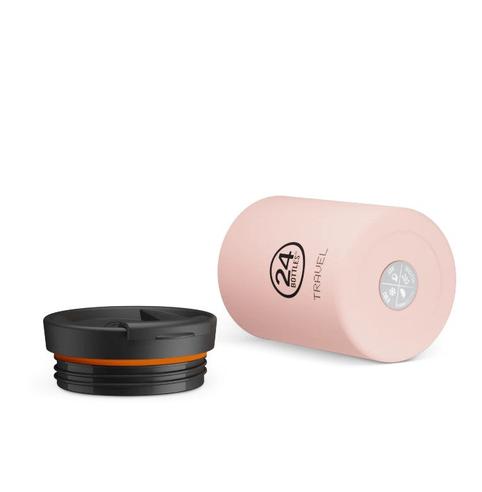 Travel Tumbler Dusty Pink Stone 350ml NEW