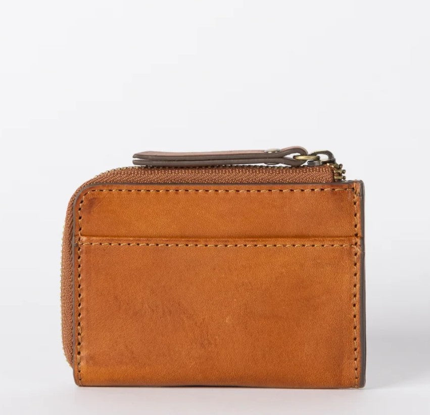 Coco Coin Purse - Cognac Classic Leather