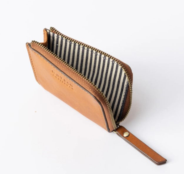 Coco Coin Purse - Cognac Classic Leather