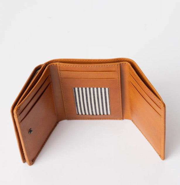 Ollie Wallet - Cognac Classic Leather