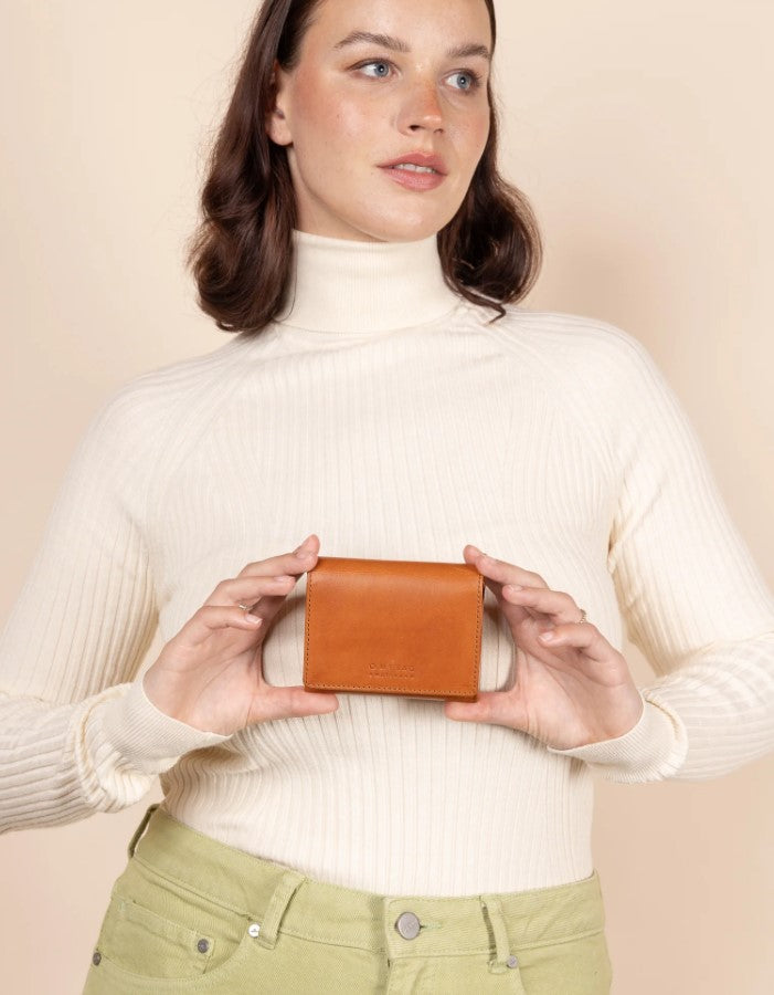 Ollie Wallet - Cognac Classic Leather