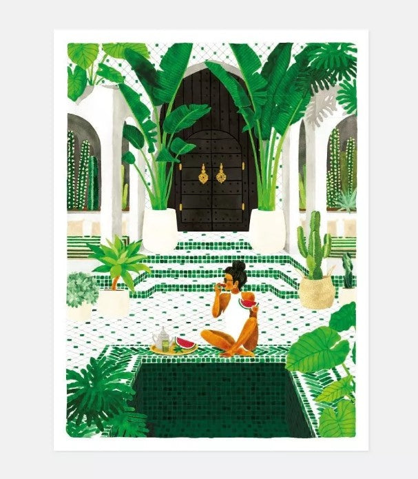 Affiche décorative - Small - Medina - 18x24 cm