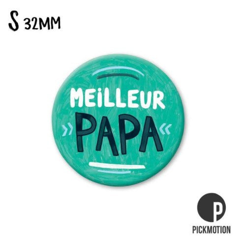 Petit magnet - Meilleur papa - MS0584FR