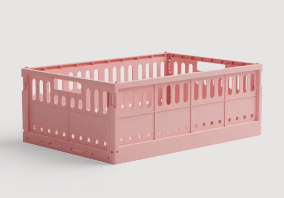 Caissette pliable - Maxi - Candyfloss Pink