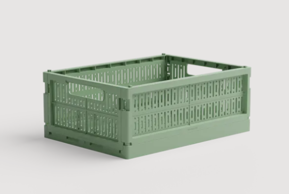 Caissette pliable - Midi - Green Bean Green