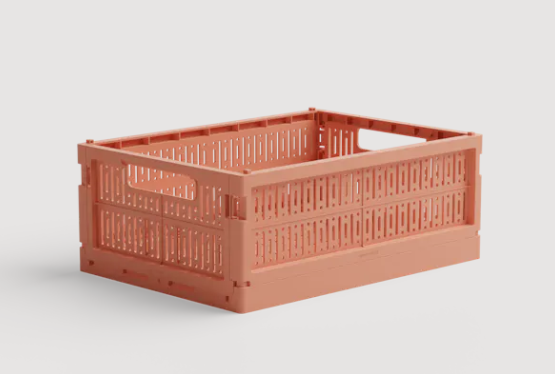 Caissette pliable - Midi - Peachy
