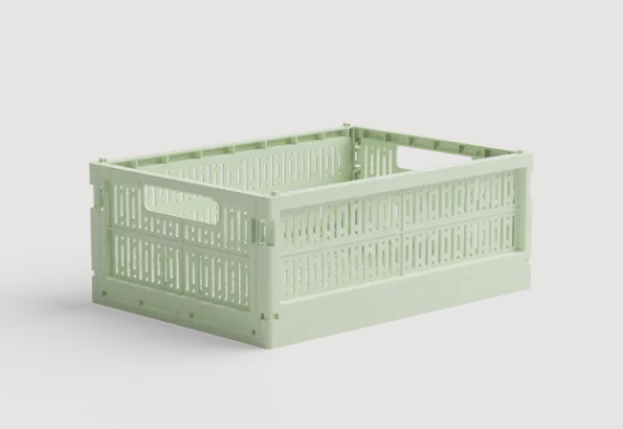 Caissette pliable - Midi - Spring Green