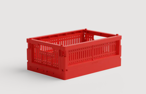 Caissette pliable - Mini - So Bright Red