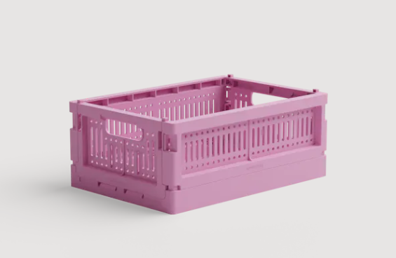 Caissette pliable - Mini - Soft Fuchsia