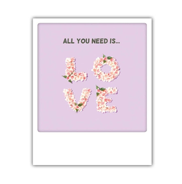 Carte postale - All you need is Love - ZG0577EN