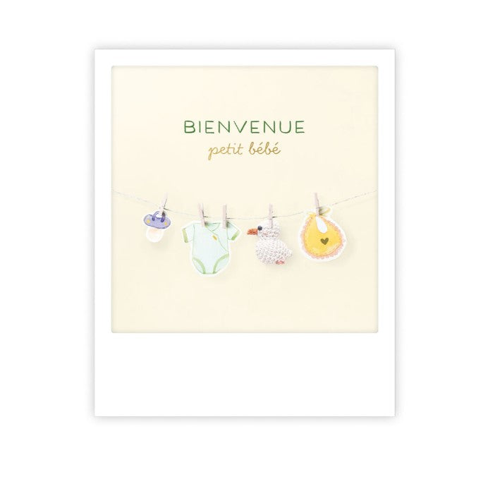 Carte postale - Bienvenue petit bébé - ZG1473FR