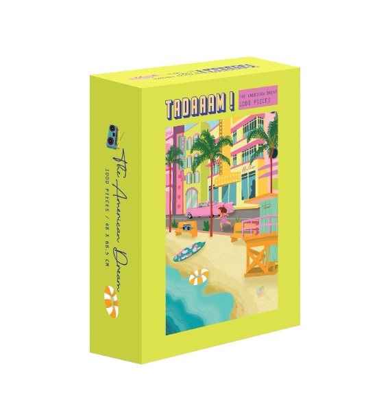 Puzzle 1000 pièces - The american dream