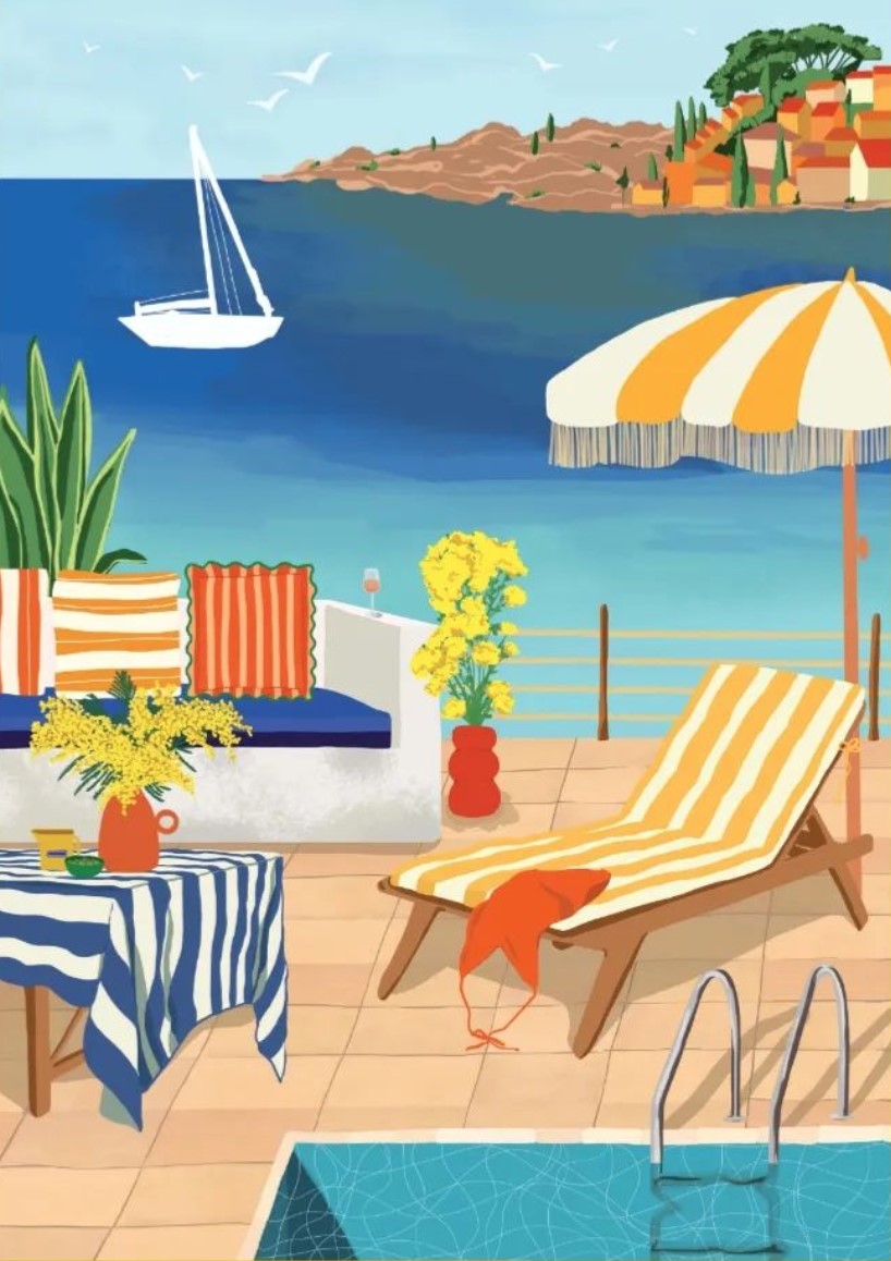 Puzzle 1000 pièces - La french riviera