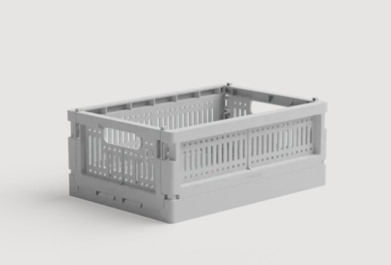 Caissette pliable - Mini - Misty Grey