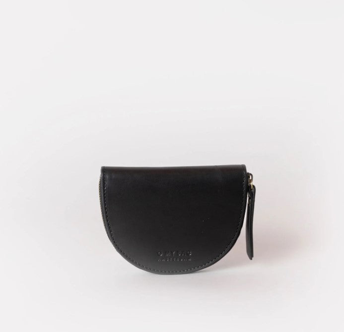Porte-monnaie Laura - Black Classic Leather