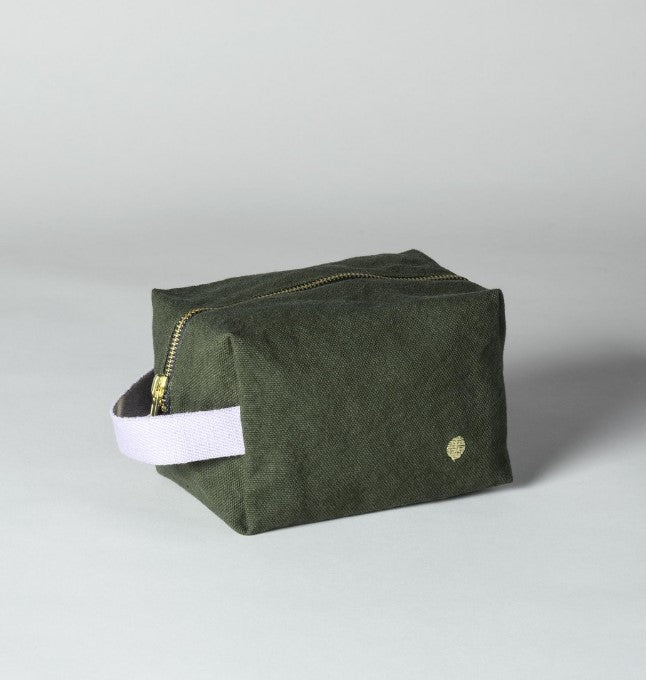 Pouch cube déperlant Kale PM