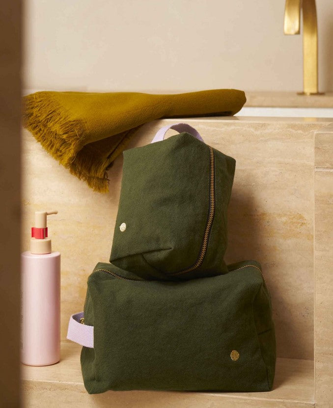 Pouch cube déperlant Kale PM