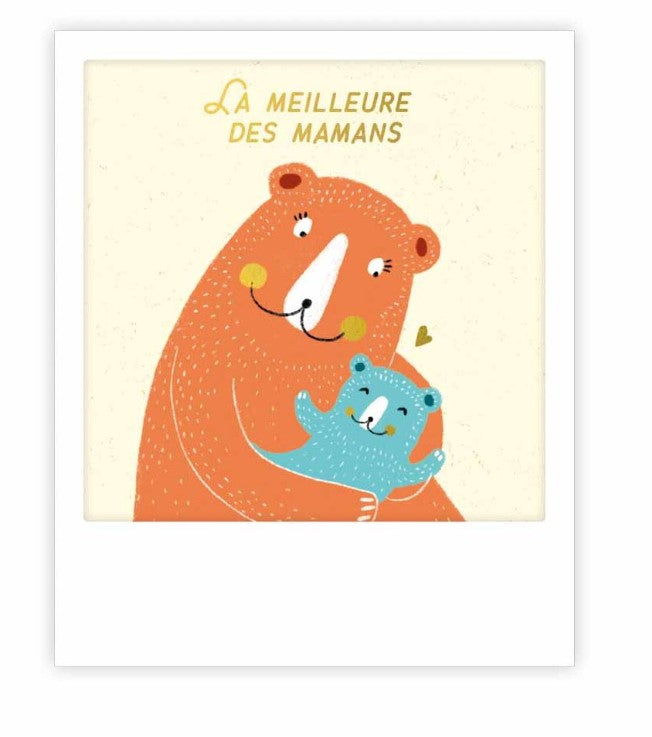 Mini carte postale - Meilleure des mamans - MP0563FR
