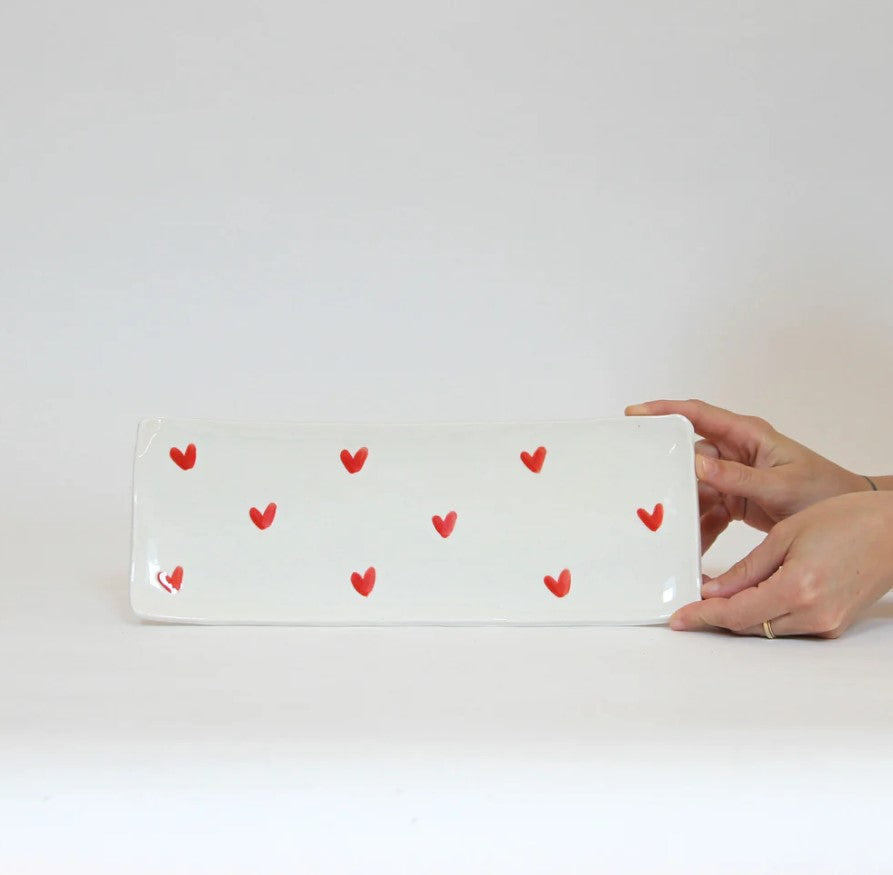 Plat à cake - Coeurs