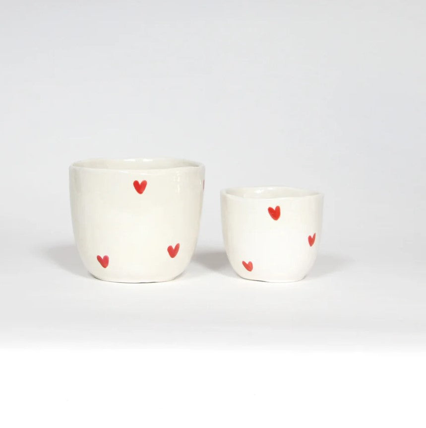 Maxi cache-pot - Coeurs