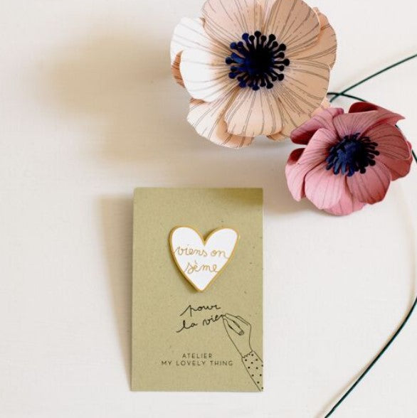 Pin's Viens on sème