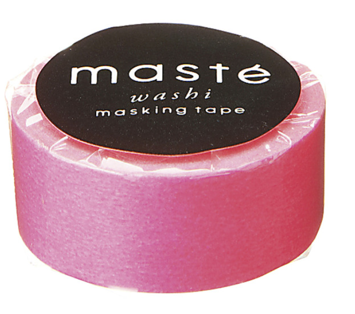 Masking Tape - Masté - MKT07PK - Neon Pink