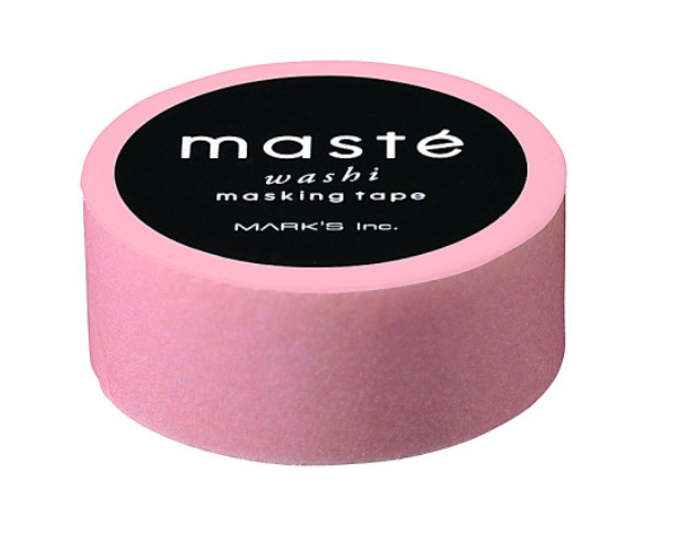 Masking Tape - Masté - MKT180PK - Pink Beige Plain