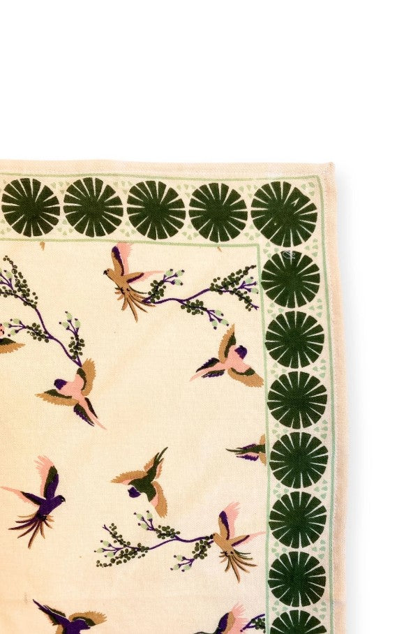 Foulard Latika - Cerisier - Kaki