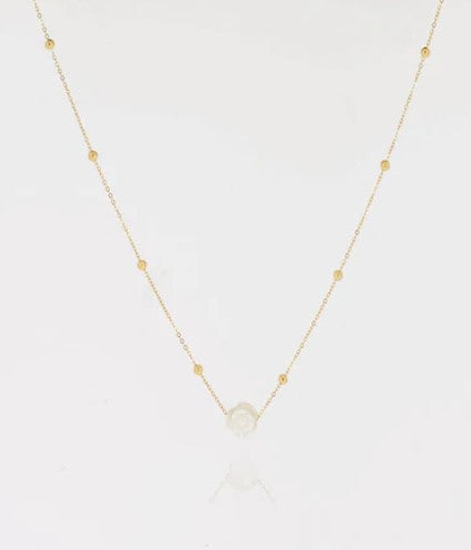 Collier Soen - Nacre blanche