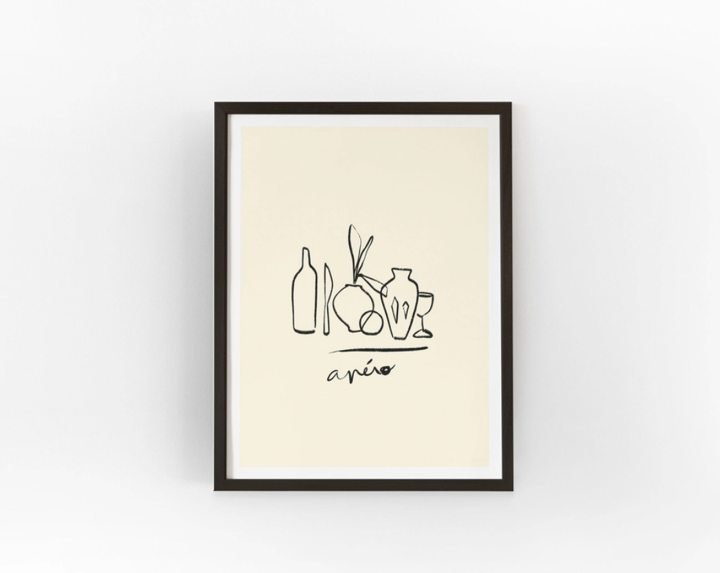 Affiche - 30x40cm - Apéro