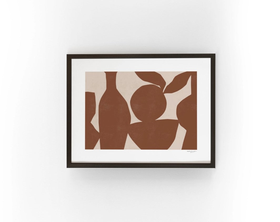 Affiche - 30x40cm - This is Home - Terracotta