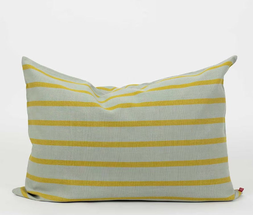 Housse de coussin Juana - grey/yellow - 50x70cm