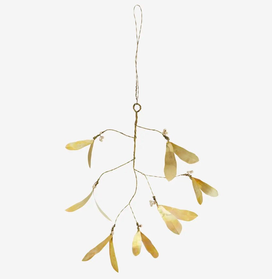 Gui en laiton - Perles - 33647NAT
