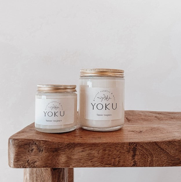 Bougie transparente - 120ml - Amour toujours