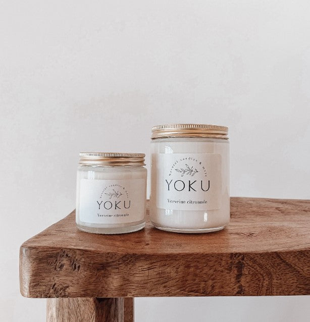 Bougie transparente - 120ml - Verveine citronnée