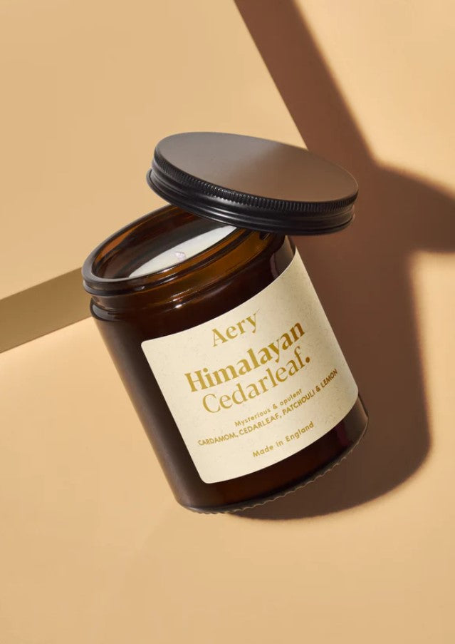 Bougie parfumée - Himalayan Cerdarleaf - 140g - Cèdre, patchouli & citron