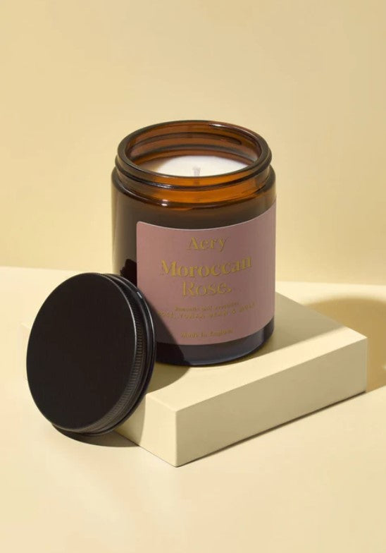 Bougie parfumée - Moroccan Rose - 140g - Rose, tonka & musc