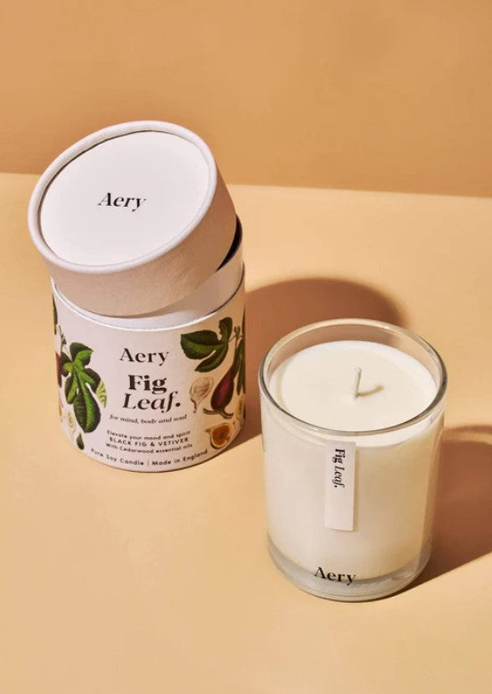 Bougie parfumée - Fig Leaf - 200g - Figue noire, vetiver & bois de cèdre