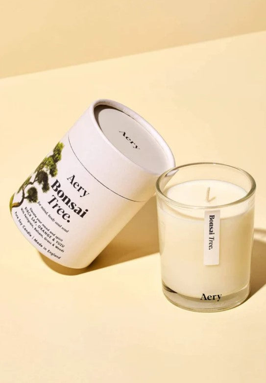 Bougie parfumée - Bonsai Tree - 200g -  Sève de bouleau, orange et yuzu